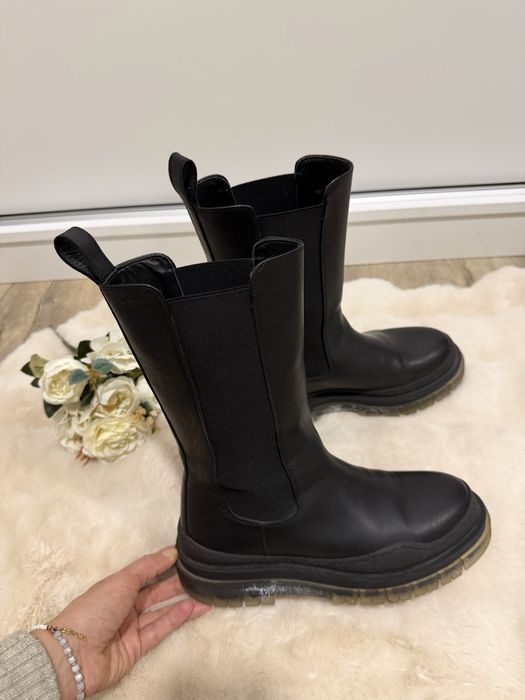 Боти естествена кожа Garment Project