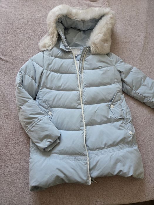 Светлосиньо зимно яке