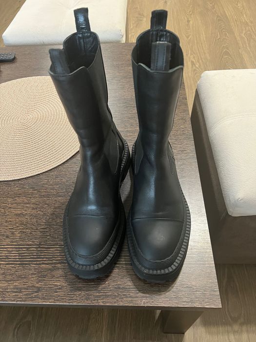 Дамски ботуши естествена кожа