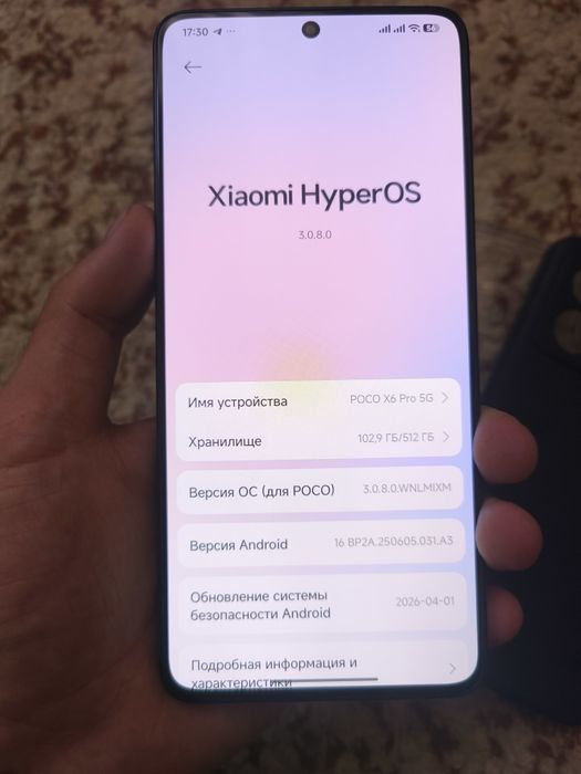 Poco X6 Pro 512/12+12 гб