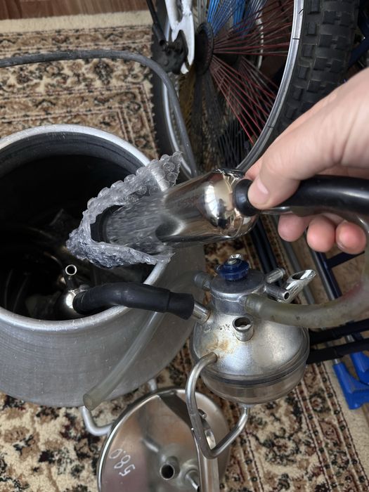 Абсолютно новый доильный аппарат