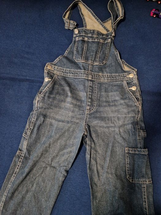 Salopeta blugi baieti 128cm