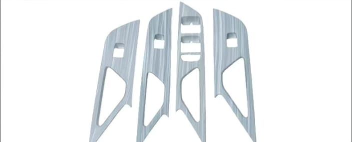 Декоративные накладки на дверные карты. На Hongqi E-QM5