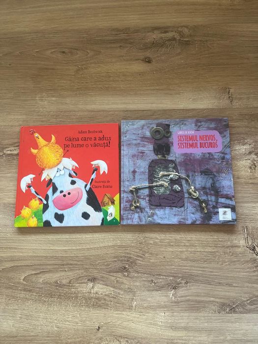 Set de 2 cărți simpatice și originale