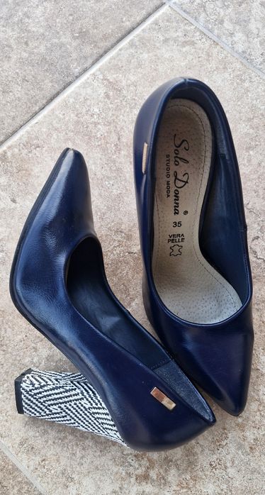 Pantofi bleumarin 35