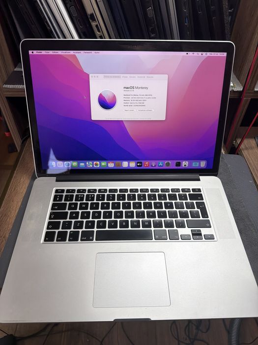 Macbook Pro A1398 i7 quadcore 16g 1tb ssd 15 Retina