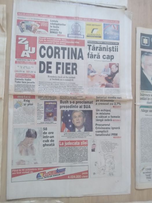 Ziar din perioada ceausescu