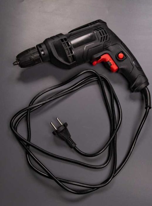 Дрель электрическая от сети 550Вт (регулировка оборотов)