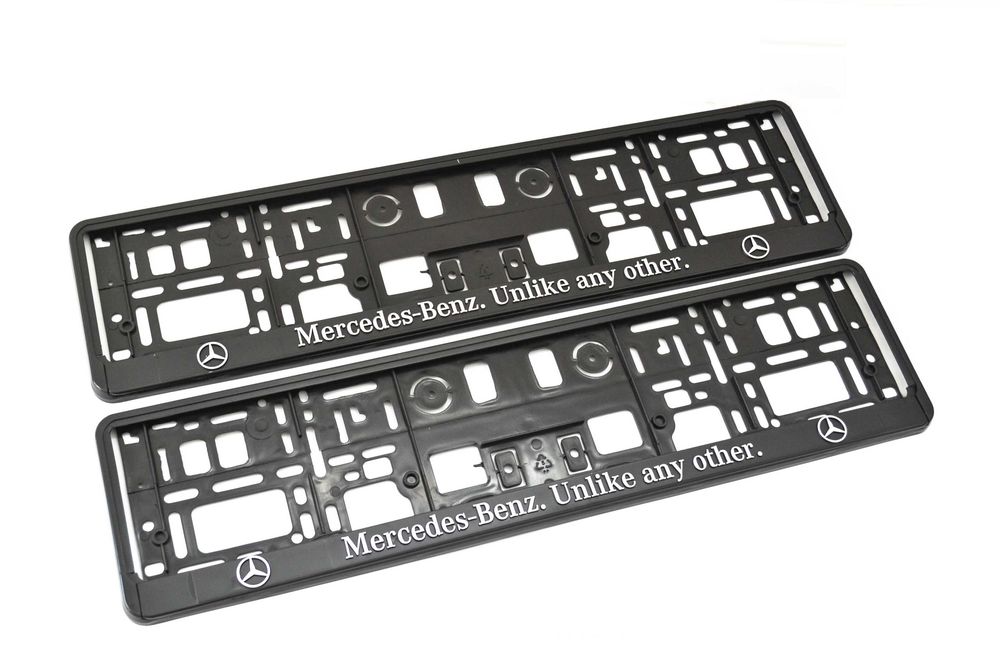 Рамки за номер Brabus / Табели, плаки, Mercedes