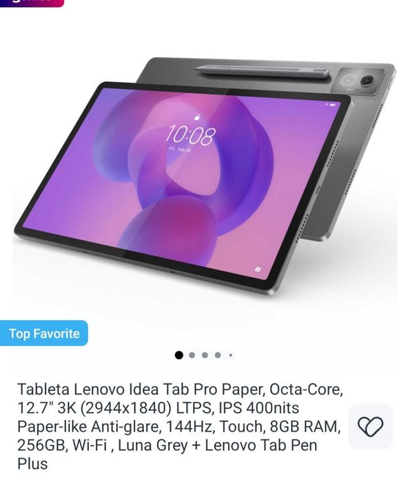 De vânzare Tableta Lenovo tab idea+pen