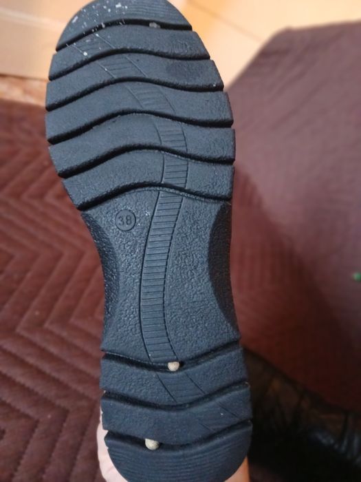 Дамски черни боти от естествена кожа