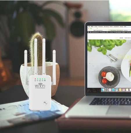 !!!БЕЗПЛАТНА ДОСТАВКА!!! Усилвател на безжичен сигнал с 4 антени