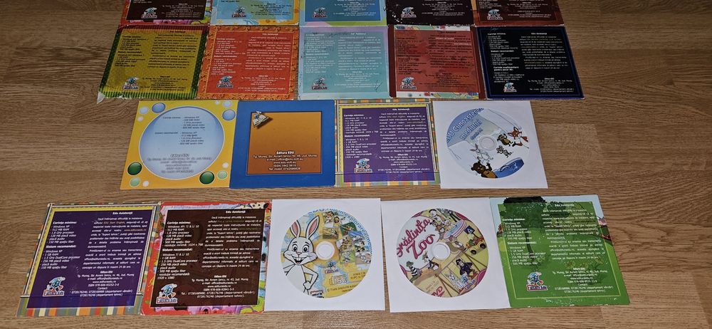 Lot 19 cd-uri educationale EDU (activitati , invatare)