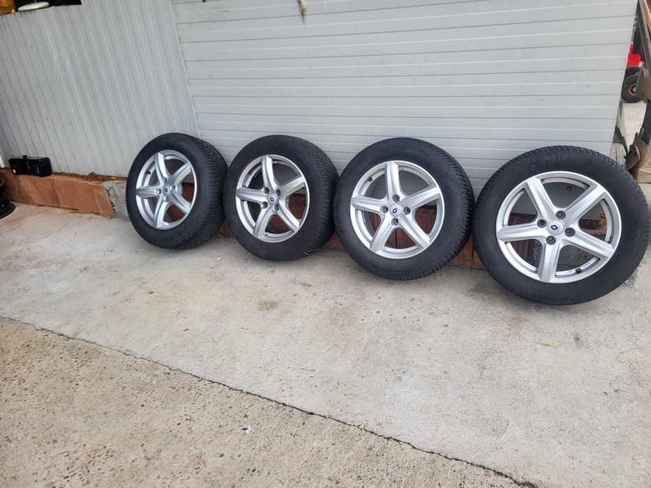 Set 4 jante + Anvelope 4x100  R16 Renault , Dacia