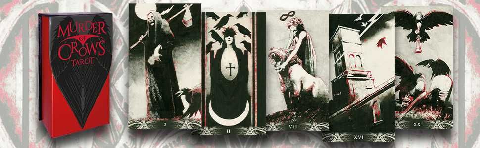 Murder of Crows Kit,ed lim colectie,numerotat,carti de tarot SIGILAT