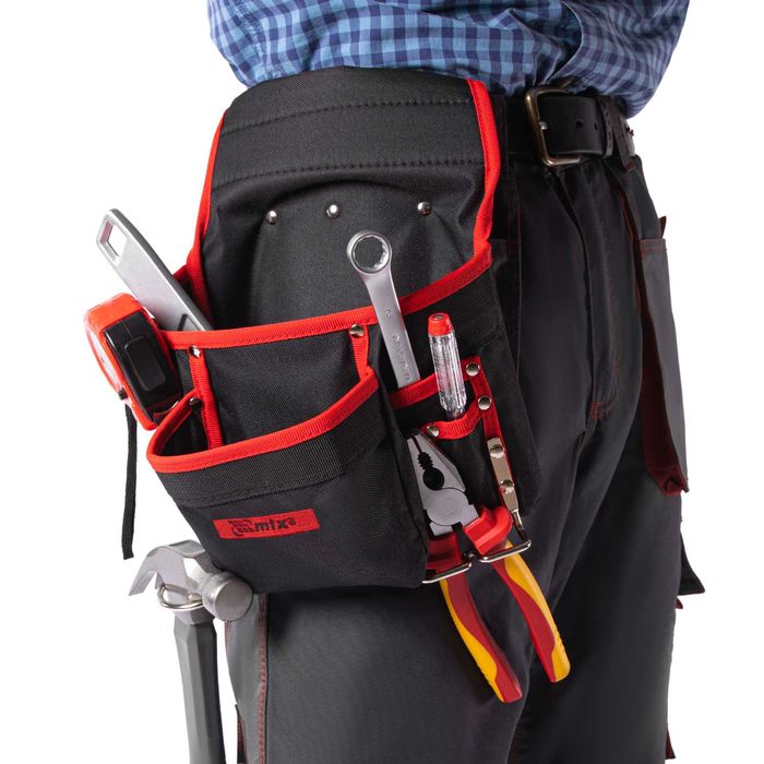 Паласка за колан, 8 джоба, държатели за чук и клещи MTX - 902429