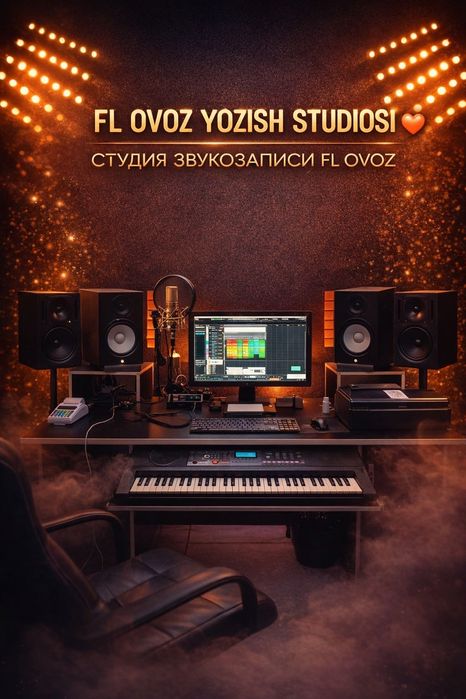 Студия звукозаписи ovoz yozish Studio