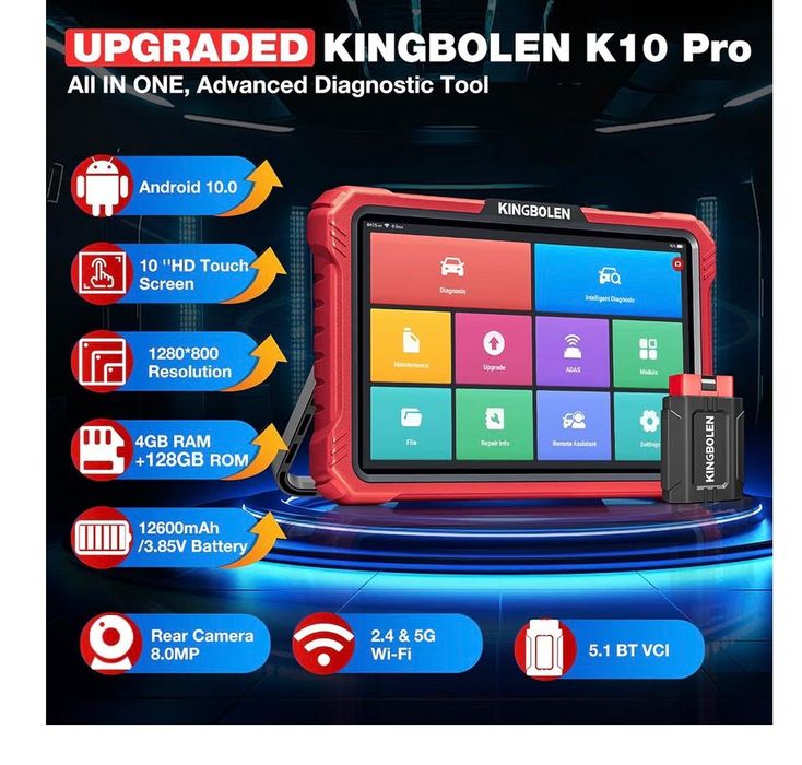 Kingbolen k10 pro OBD2