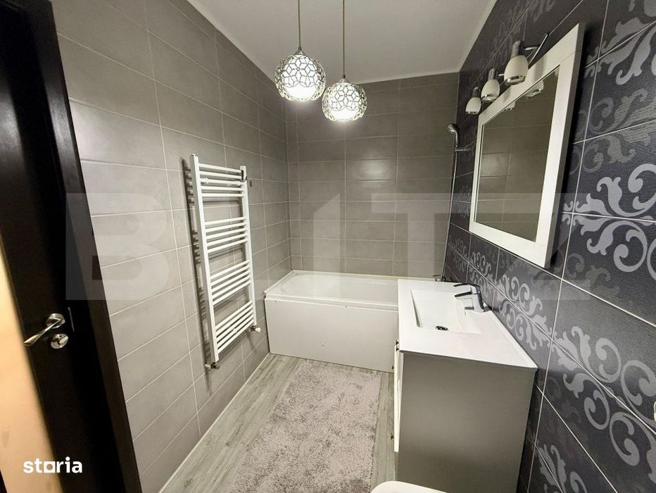 Apartament semidecomandat, 54 mp utili, zona Jysk