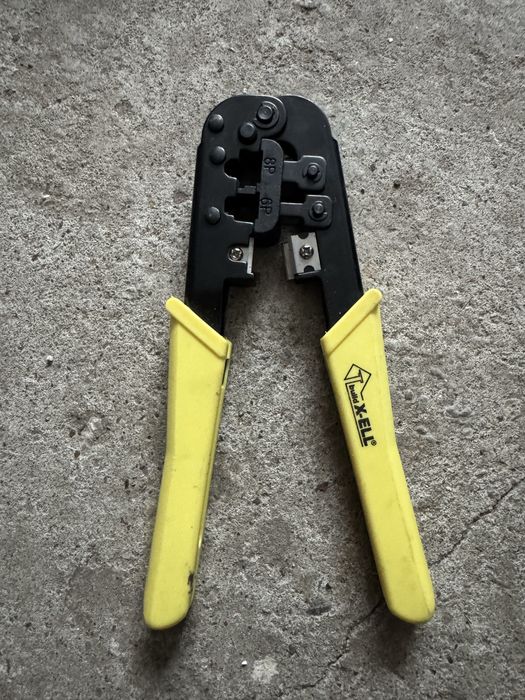 Cleste sertizare RJ 45 RJ 11 ethenet. X-ell