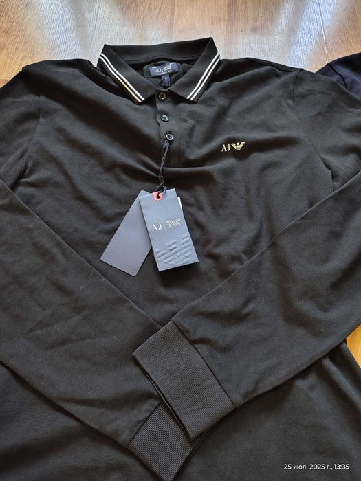 Тенниски-лонгслив Armani Jeans (Италия),оригинал,новые,р-ры 50 и 56