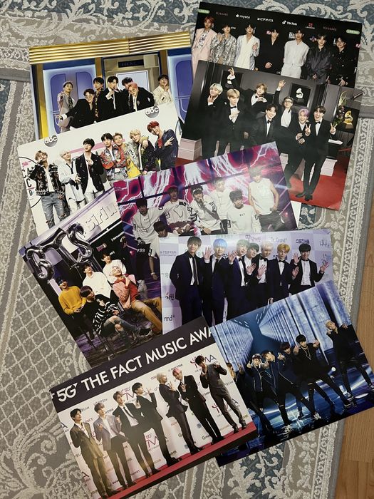 BTS posterbook.