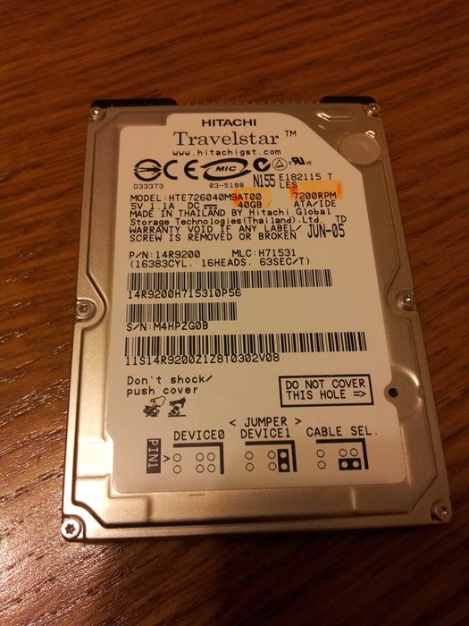 Hard disc , disk , HDD intern 3.5 2.5 inch , IDE , SATA