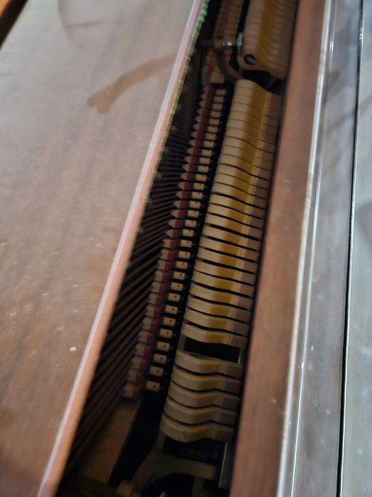 Pianina rara Otto  Bach,ca si noua din  Cape Town cu semnătura