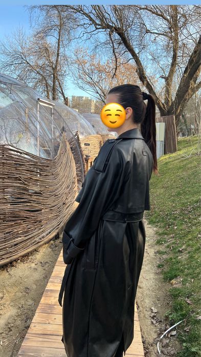 Trench Zara piele ecologica
