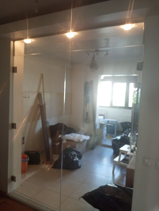 Perete sticla complet!