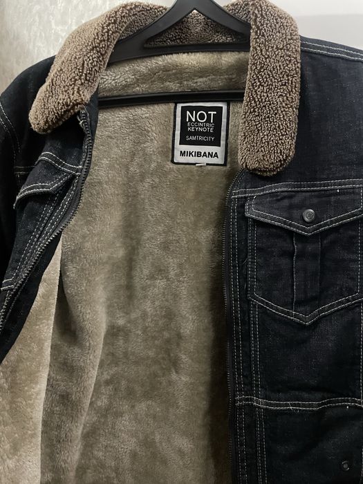 Куртка джинсовая с мехом