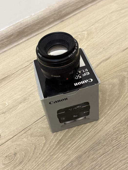 Объектив canon 50 mm ultrasonic