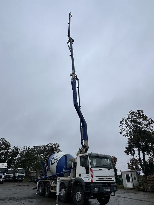 Pompa beton Putzmeister cu cifa IMER 7 mc IVECO