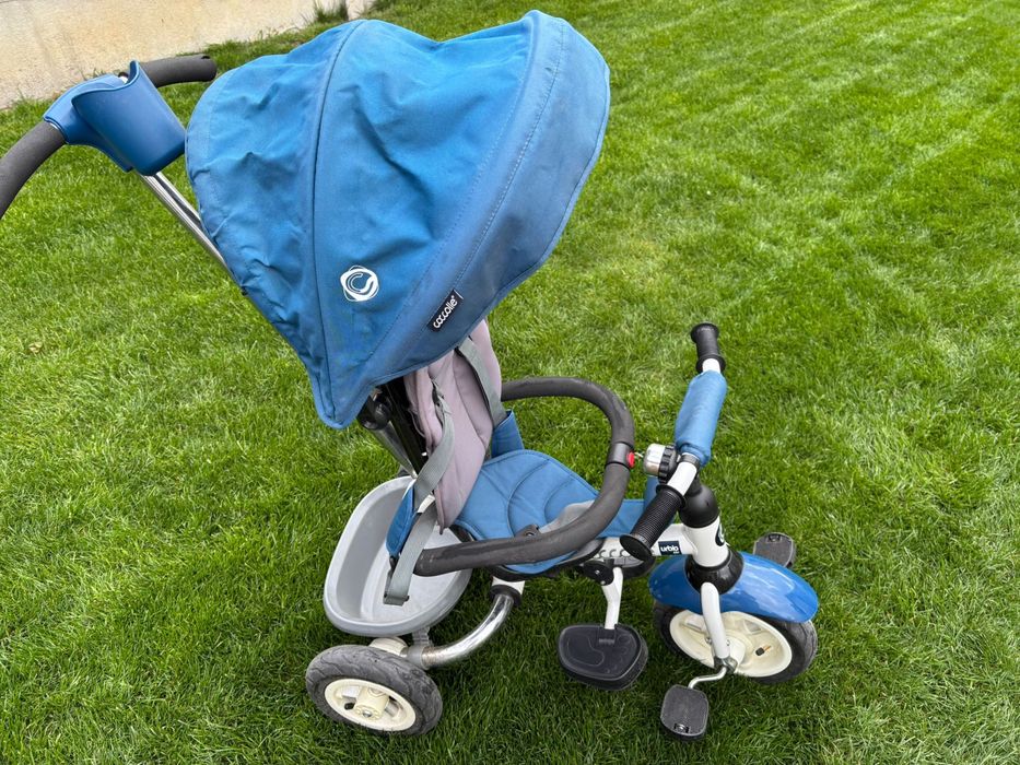 Tricicleta copii cu copertina