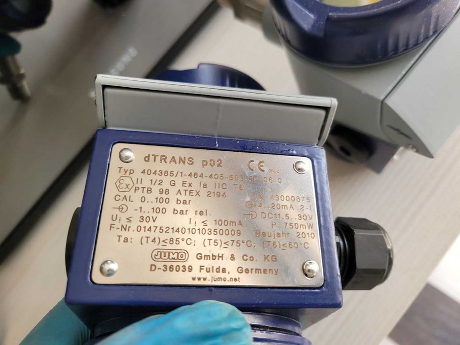 Преобразователь давления JUMO dTRANS p02