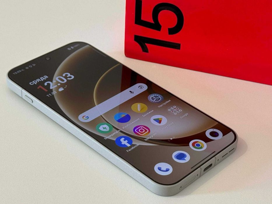 Бартер! НОВ! OnePlus 15 Sand Storm (Бял) Глобал.