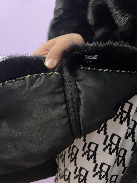 Натуральная норковая шуба