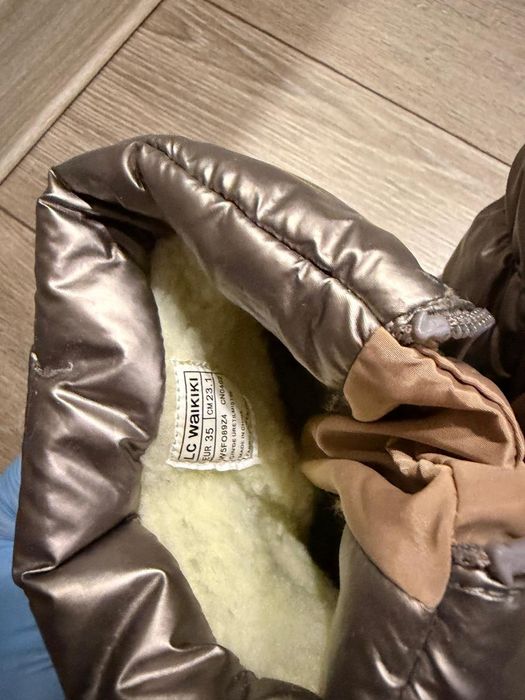 Ботинки детские зимние на девочку 35 размер