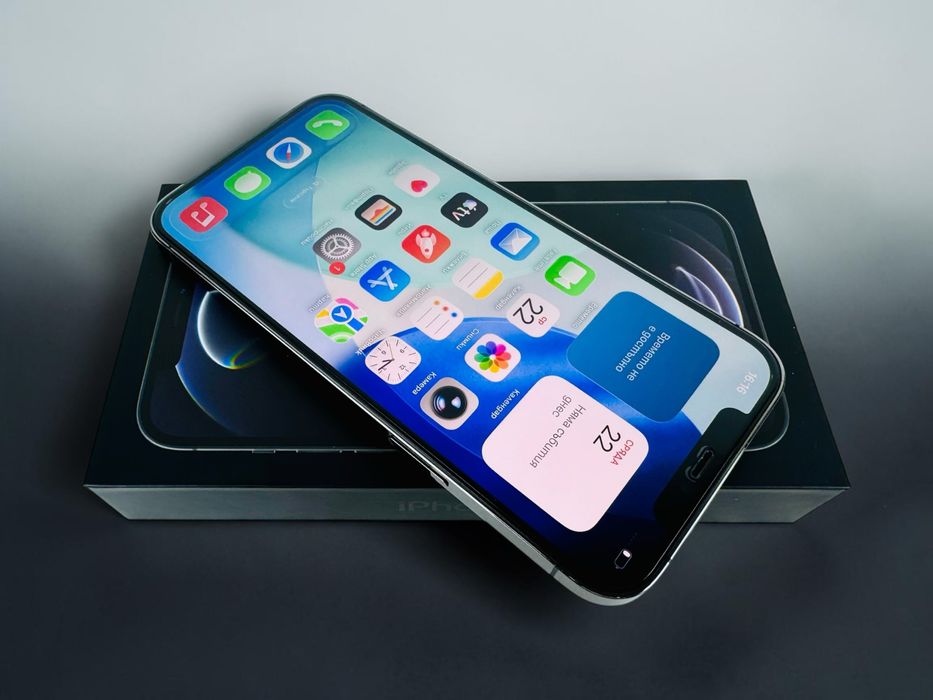 Apple iPhone 12 Pro 128GB Graphite Перфектен! Гаранция!