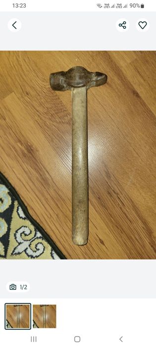 Молоток, длина 30 см.