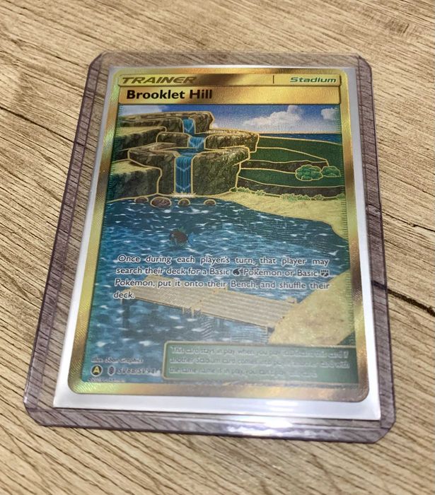 2019 SV Hiden Fates Brooklet Hill Pokemon Card
