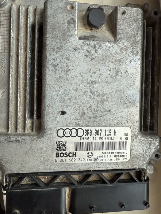 Компютър ECU MED9.1 2.0tfsi 0261S02342 8P0907115 AUDI A3 AUDI S3 GOLF