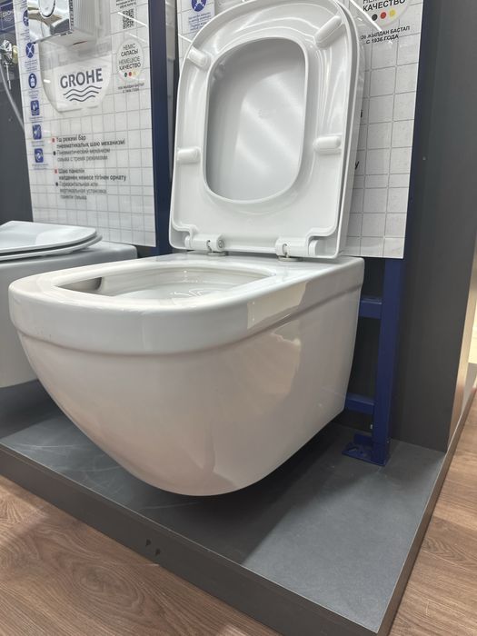 Grohe инсталляция+унитаз+кнопка