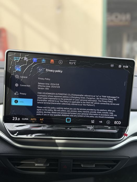 Volkswagen id.4 в идеалном состаяние 3000 пробега