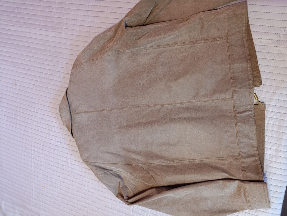 Мъжко яке от естествена телешка кожа