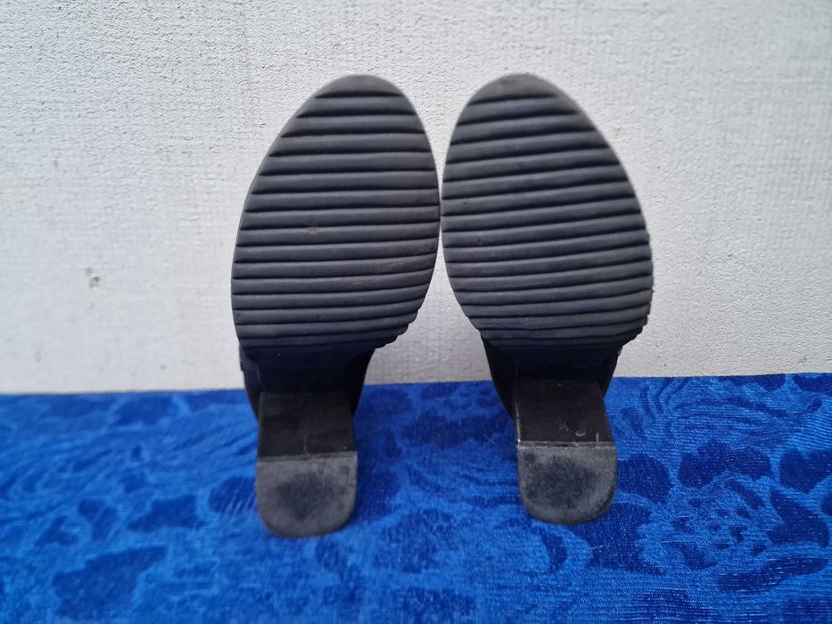 Bershka Black | ghete, pantofi dama | mar. 38 | 24 cm