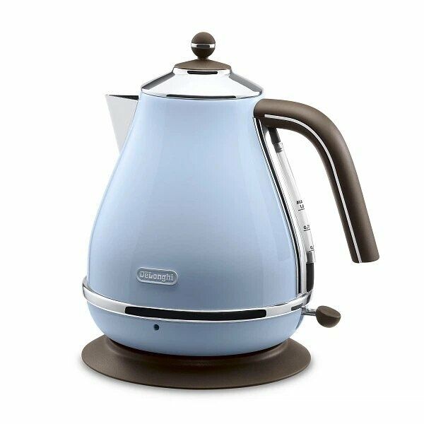Электрочайник Delonghi Icona KBOV 2001 AZ, нержавеющая сталь, 1,7 л