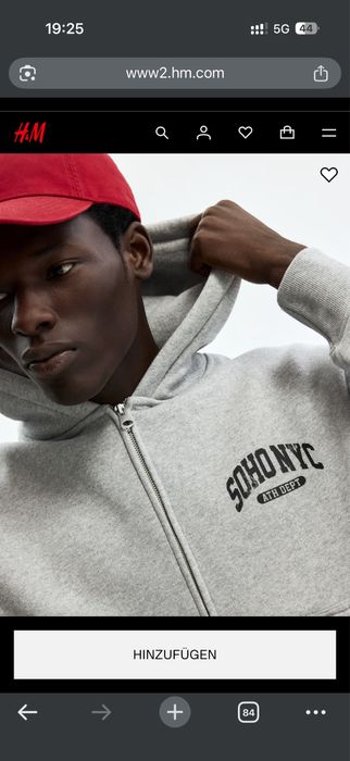 Толстовка H&M оригинал