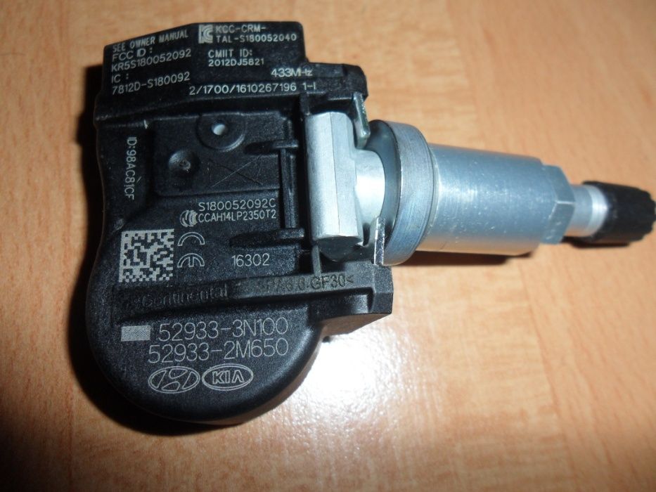 Set 4 senzori presiune roti noi pentru Kia si Hyundai