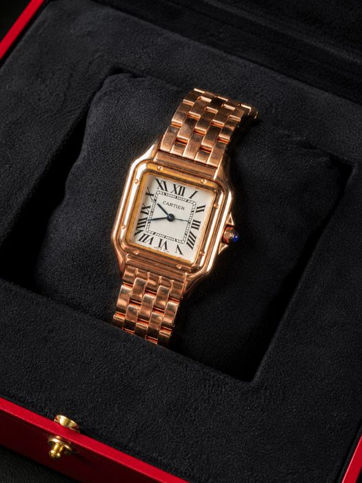 Часовник Cartier Panthère Rose Gold Medium